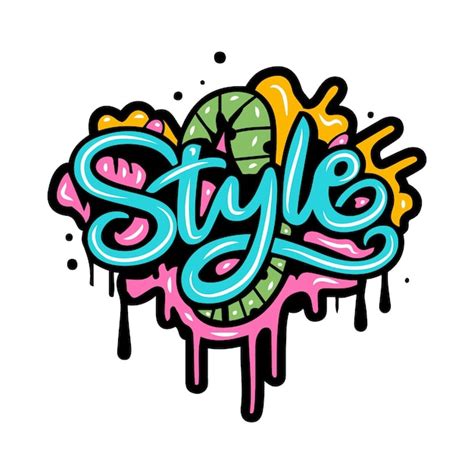 Premium Vector Style Graffiti Lettering Typography Art Illustration