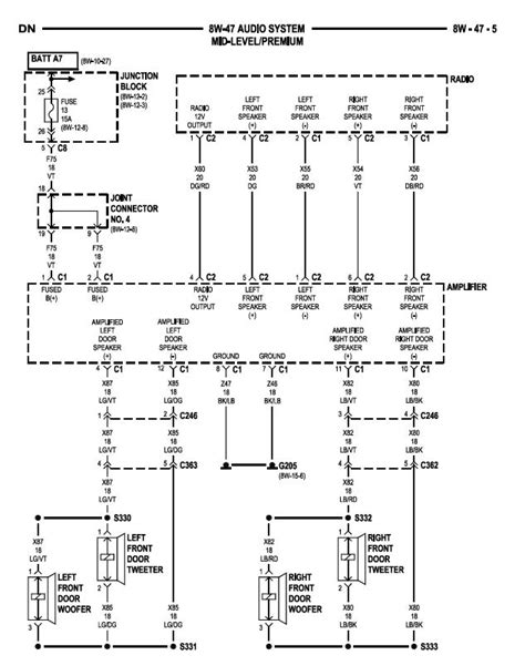 Dodge Dakota Radio Wiring