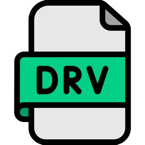 drv file generic color lineal color icon
