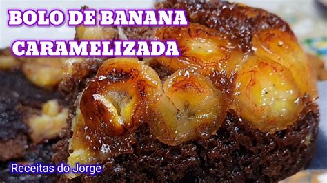 SOBREMESA DE BANANA CARAMELIZADA 1 OVO SEM FORNO DELICIOSA DEMAIS