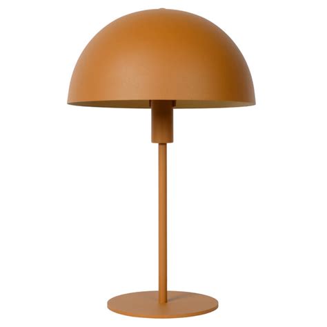 SIEMON Lampe à poser Ø 25 cm 1xE14 Jaune ocre 45596 01 44