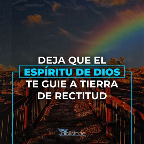 Deja Que El Espíritu De Dios Te Guíe Imagenes Cristianas