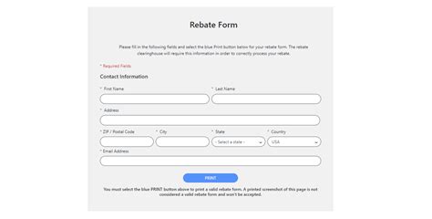 Menards Rebate Form Online Printablerebateform Net