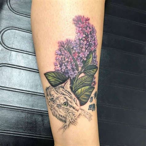 Top 41 Best Lilac Tattoo Ideas [2021 Inspiration Guide] In 2021