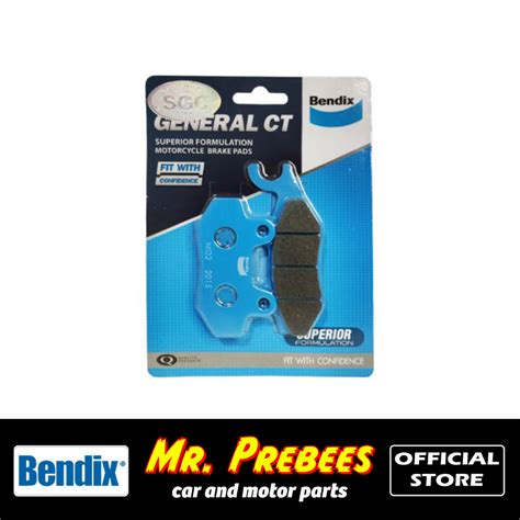 Bendix Md Brake Pads For Sniper Kymco Like Fury Smash