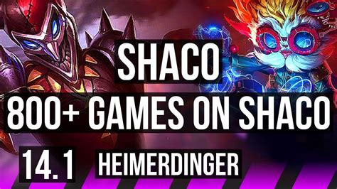 Shaco Ez Vs Heimer Jhin Sup Rank Shaco Games