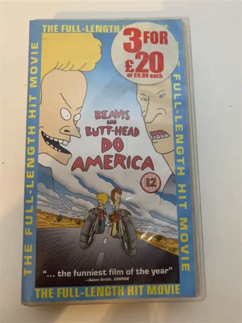 BEAVIS AND BUTTHEAD Do America VHS 1997 5 99 PicClick UK