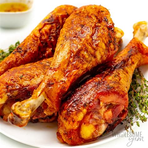 Roasted Turkey Legs Easy Juicy Crispy Wholesome Yum