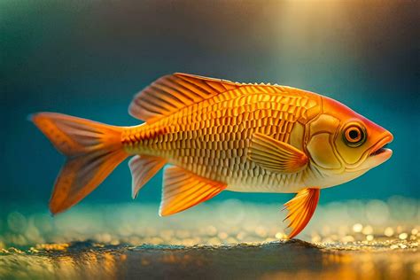 goldfish, the sun, water, fish, fish tank, hd wallpaper. AI-Generated ...