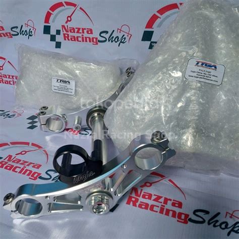 Jual Triple Clamp Segitiga Set Tyga Original Ninja New Rr Zx Rr