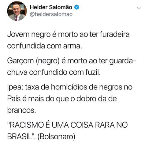 Quebrando o Tabu on Twitter Racismo é coisa rara no Brasil Imagina