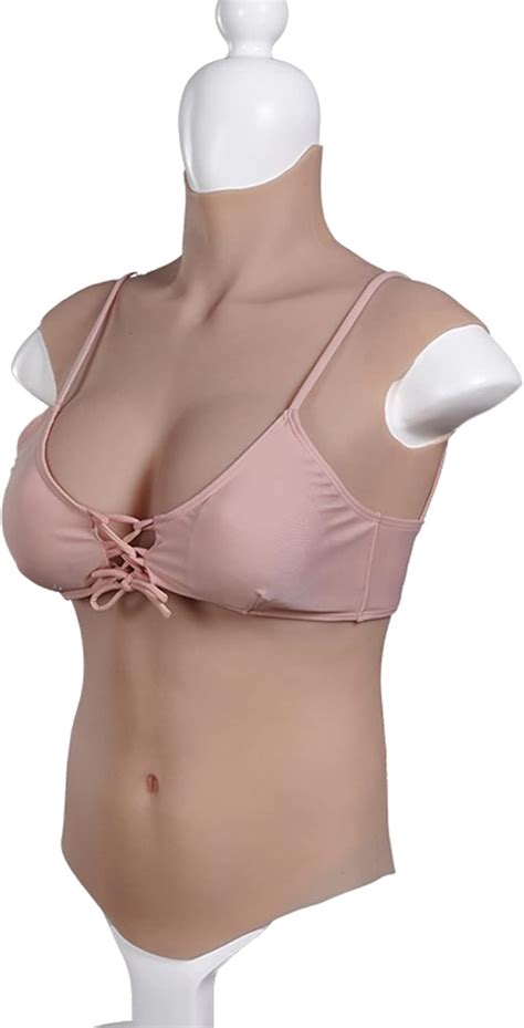 Crossdressing Silicone Breastplate Transgender Mastectomy Cotton Filled