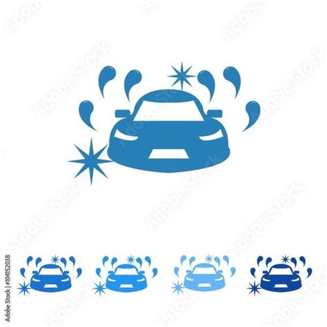 Car Wash Logo Icon Vector Wash Logo Logo Icons Car Wash