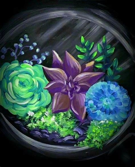 Pin By Debra Campbell On Sammy S Office In 2024 Succulent Painting