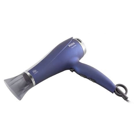 Secador De Cabelos Philco Chrome Blue PSC08AZE 2100W Submarino