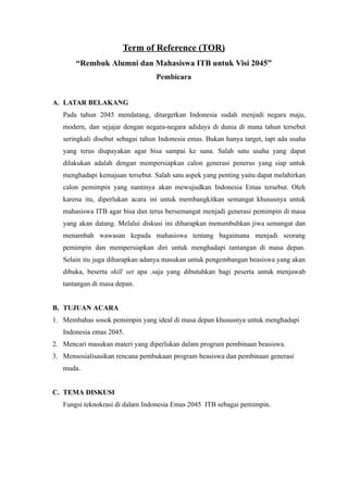 ToR Pembicara Pdf