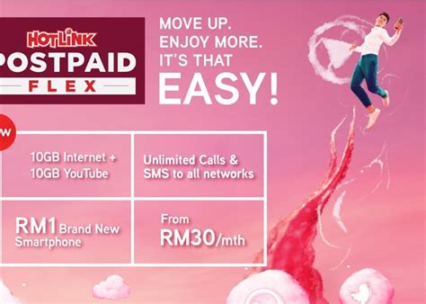 Hotlink Postpaid Flex Now Comes With Extra Data For Youtube Soyacincau