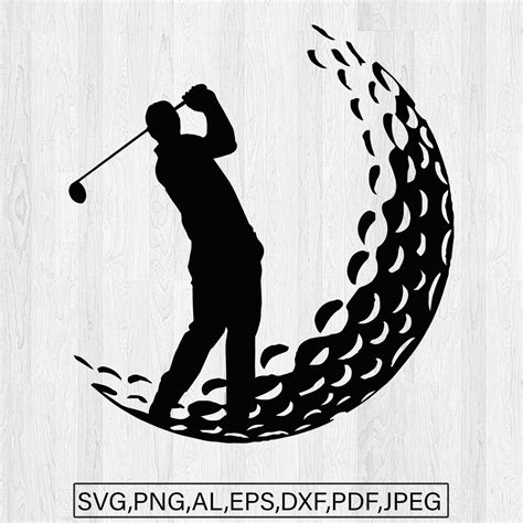 Golf Svg Golfing Svg Golfing Design Svg Golf Logo Golf Etsy Australia