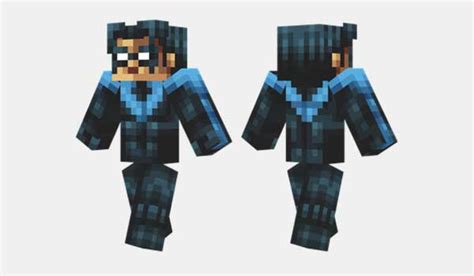 Nightwing Skin For Minecraft