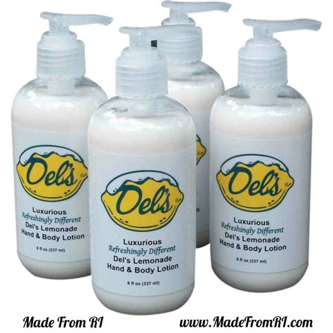 Dels Lemonade For Your Hands And Body At Made From Ri Made From Ri