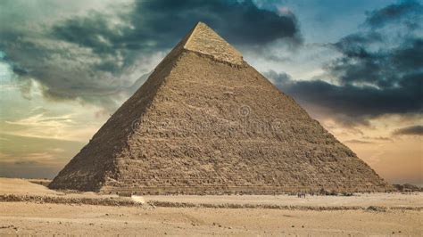 La Gran Pir Mide De Giza Foto De Archivo Imagen De Antig Edades