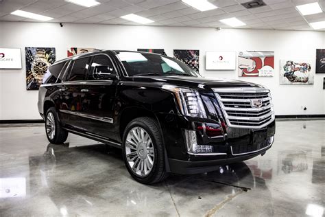 Cadillac Escalade Esv Armored Limo Auto Cafe