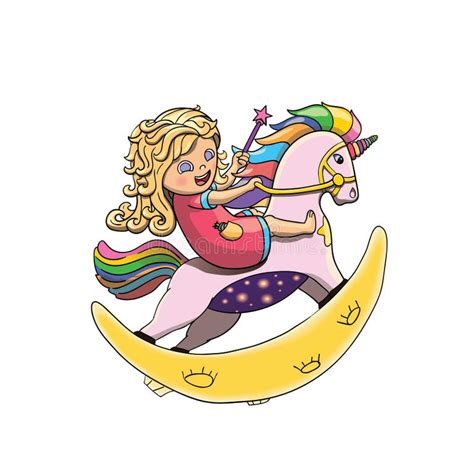 Girl Riding Unicorn Stock Illustrations 254 Girl Riding Unicorn Stock Illustrations Vectors