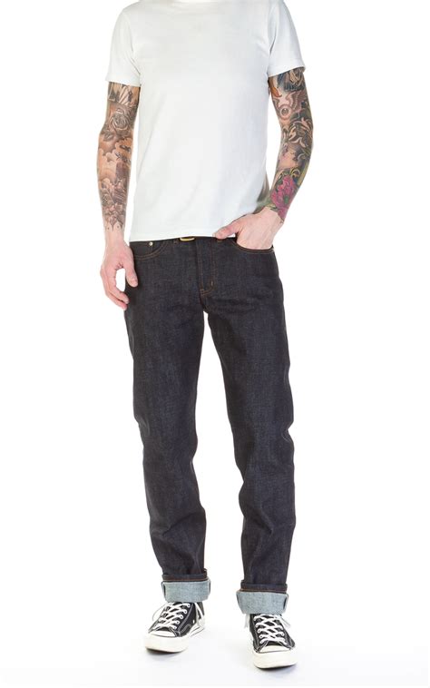 Naked Famous Denim Weird Guy Deep Indigo Rigid Selvedge Oz Cultizm