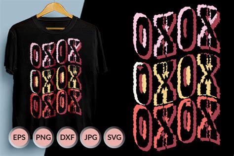 Xoxo Retro Valentines Sublimation 02 Graphic By Eco Designhub