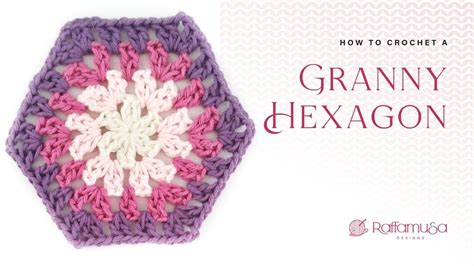 How To Crochet A Granny Hexagon Easy Step By Step Tutorial