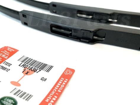 LAND ROVER LR3 LR4 RANGE SPORT FRONT WIPER BLADE GENUINE SET LR018367 ...