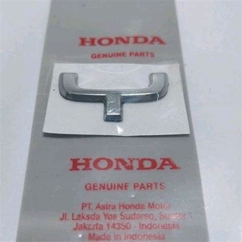 Jual Logo Stiker Emblem Huruf Y Scoopy Timbul D Original Honda Fi New