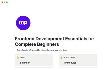 Frontend Launchpad The Ultimate Frontend Development Study Plan For