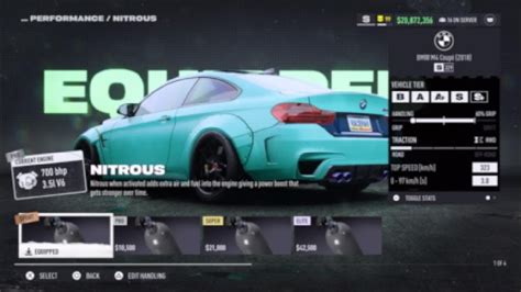 Nfs Unbound S class build Bmw M4 Coupé 2018 YouTube