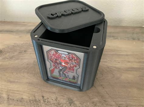 🔝 Top Loader Trading Sports Card Holder Storage Display Box・ Stl File