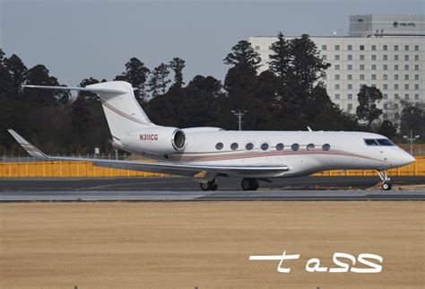 BANK OF UTAH TRUSTEE Gulfstream G650 G VI N311CG 成田国際空港 航空フォト by