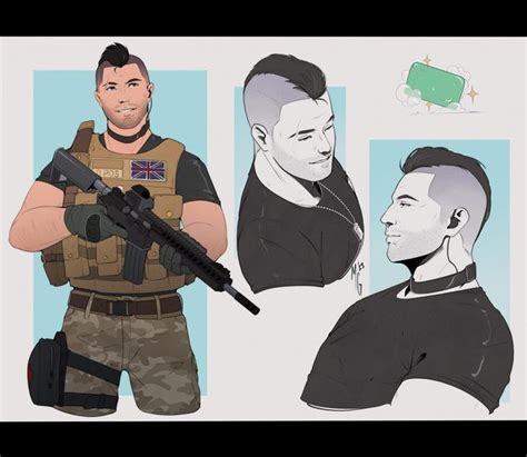 Soap And His Silly Mohawk A Call Of Duty Art