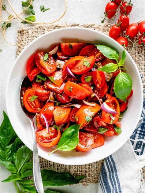 The Best Ever Tomato Salad - Healthy Seasonal Recipes