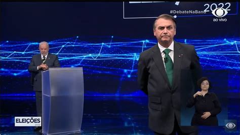 Debate Na Band “prazer Em Revê La” Diz Bolsonaro Para Vera Magalhães