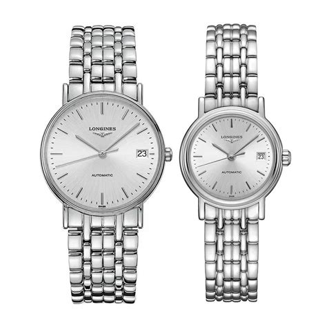 Đồng Hồ Longines Presence Đôi Kính Sapphire Automatic Tự Động