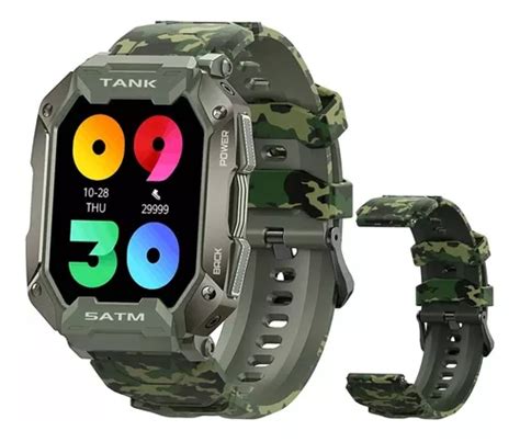 Pulseira Para Kospet Tank M E M Pro Camuflada Verde Parcelamento