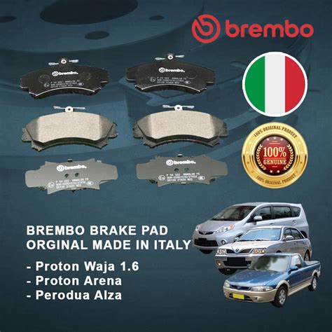 BREMBO PROTON WAJA PERODUA ALZA 2008 2013 FRONT DEPAN FW BRAKE