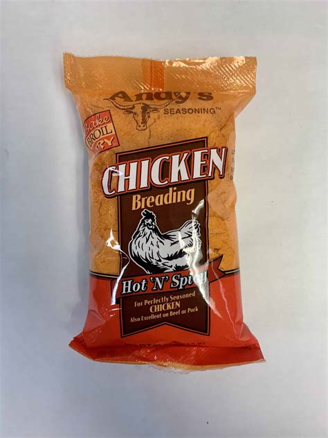 Hot N Spicy Chicken Breading ( Andy's) - Preferred Meats, Inc.