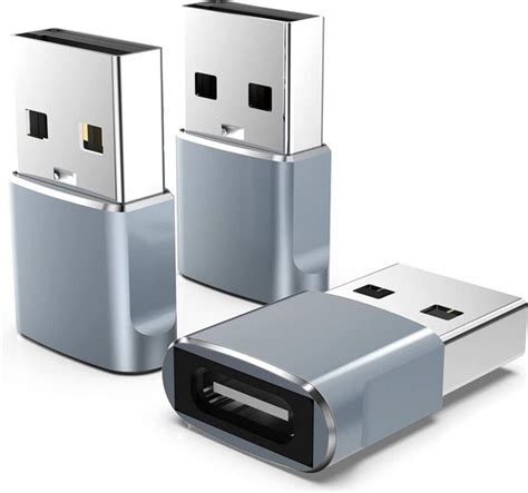 X Usb C Naar Usb A Converter Opzetstuk Adapter Verander Je Usb C