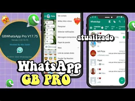 Chegou Novo Whatsapp Gb Pro Atualizado Novas Fun Es Youtube