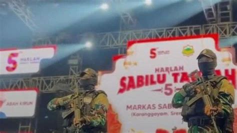 Viral Video Gus Iqdam Dikawal Prajurit Bersenjata Laras Panjang TNI AD