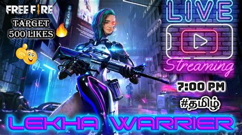 🔴lekha Warrier Is On Live Stream 👋freefire Girlgamer Ytshorts Youtube