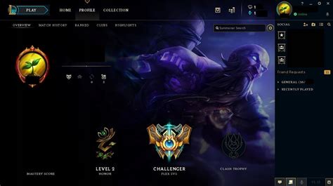 CHALLENGER EUNE KONTO LEAGUE OF LEGENDS MYTHICSKIN 7570844611