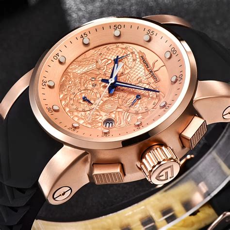 PAGANI DESIGN New Luxury Brand Watches Chinese Dragon Calendar