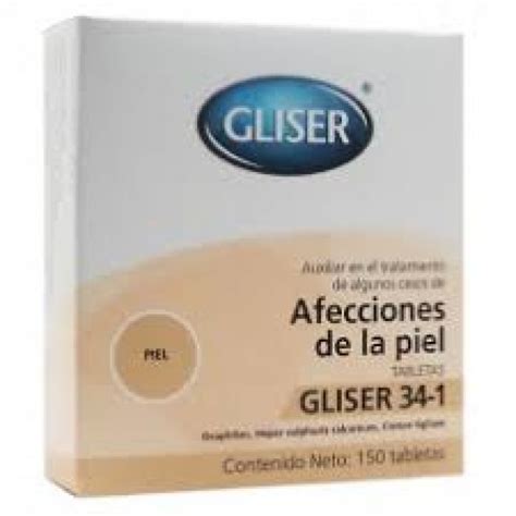 Gliser 34 1 Afecciones de la Piel Productos Farmacias Homeopáticas